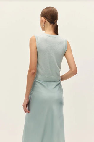Elodie | Fiora Top in Blue Haze