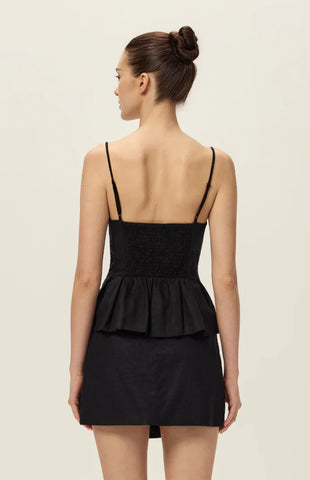 Elodie | Ellery Mini Skirt in Black