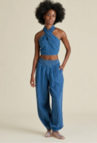 Steve Madden | Winnie Top in Mixed Indigo