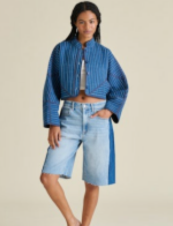 Steve Madden | Farryn Jacket in Mixed Indigo