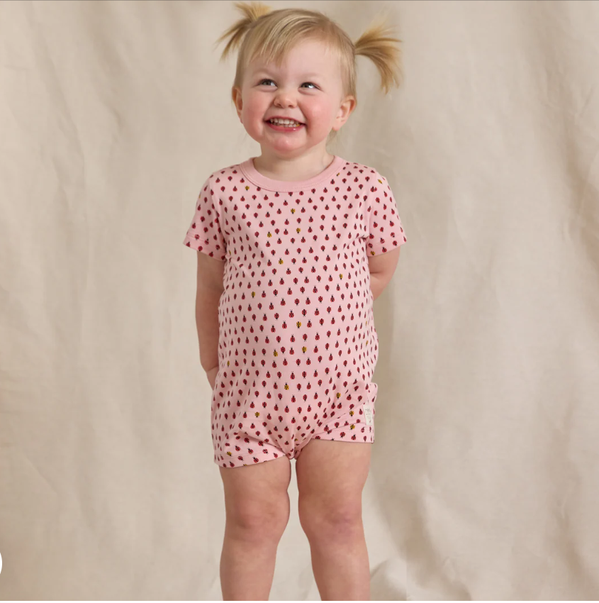 Pink Chicken | Baby Adventure Romper