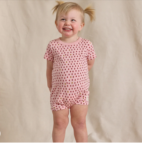 Pink Chicken | Baby Adventure Romper