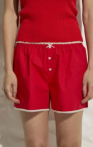 Asher | Luna Short in Poppy