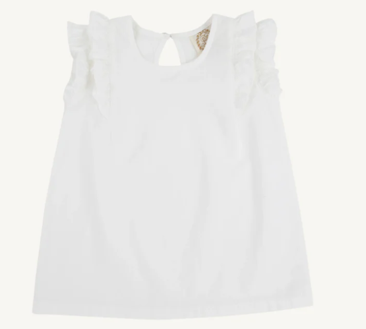 Beaufort Bonnet | Rueling Ruffle Top Linen