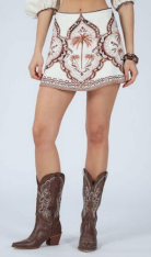 Aylaya | Delilah Mini Skort in Dreamer