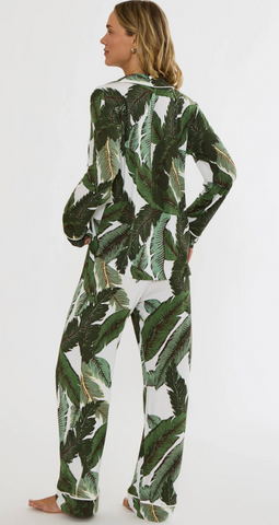 Beach Riot | Livy Top/Connie Pant Set Banana Palms
