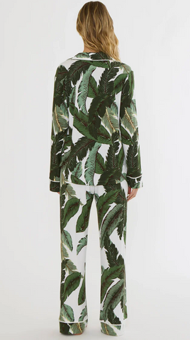 Beach Riot | Livy Top/Connie Pant Set Banana Palms