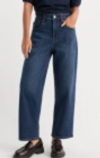 Good American | Vintage Barrel Ankle in Meridian