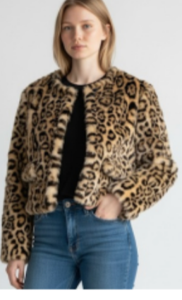 Blank Nyc | Animal Instinct Jacket in Leopard