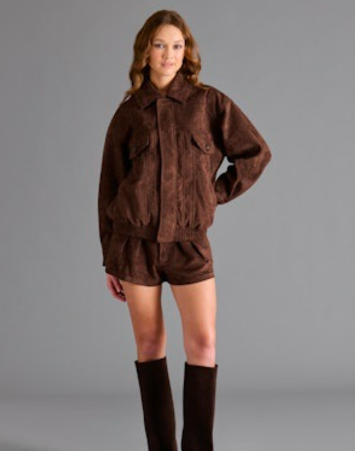 Steve Madden | Henson Jacket in Dark Chocolate
