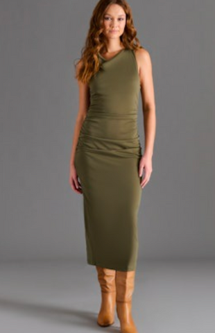 Steve Madden | Issabelle Dress in Dark Olive