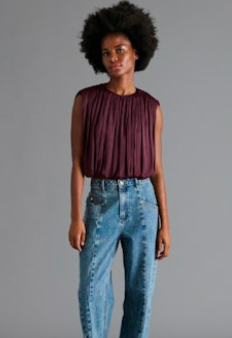 Steve Madden | Milana Top in Purple Wine