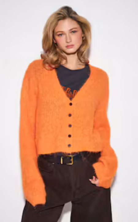 John + Jenn | Angie Sweater in Tangerine
