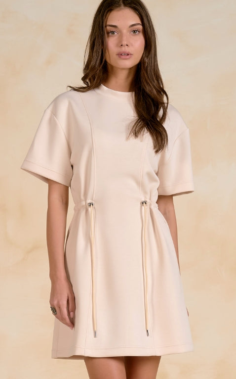 Elan | Short Sleeve Dress W/ Tassels