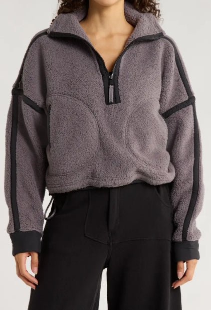 Free People | Mountain High Half Zip Fleece