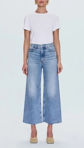 Pistola | Lana Crop High Rise Ultra Wide Leg
