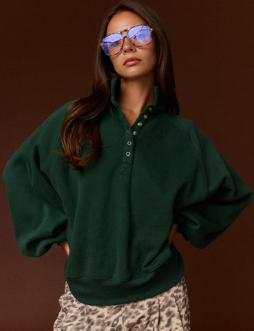 Papermoon | Piper Snap Button Collared Sweater