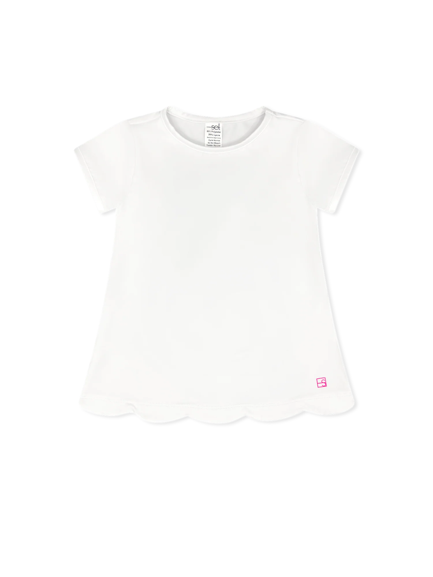 Set Athletics | Bridget Basic Scallop Tee