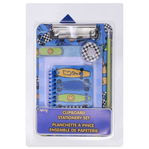 *SK8 Board Clipboard Stationary Set