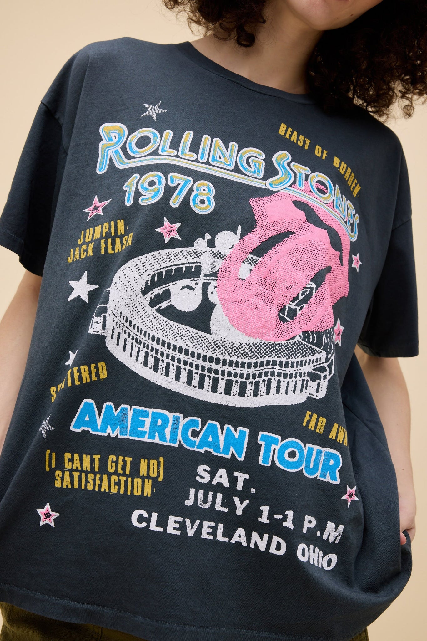Daydreamer | Rolling Stones 1978 American Tour Merch Tee