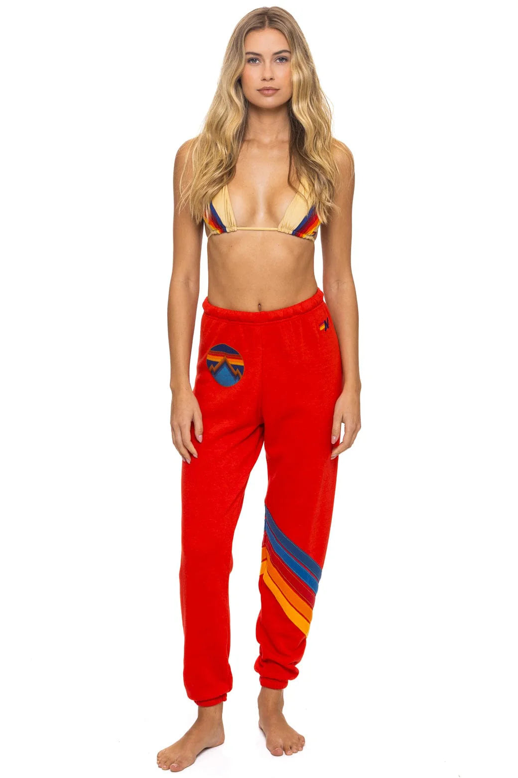 Aviator Nation | Circle Chevron Sweatpant