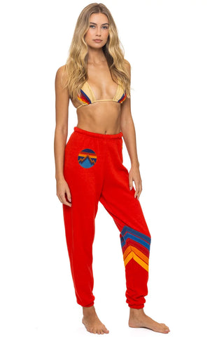 Aviator Nation | Circle Chevron Sweatpant