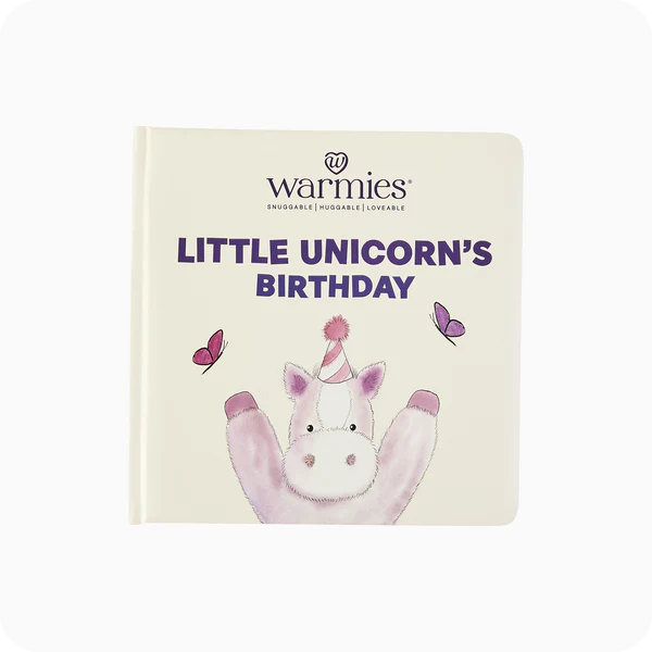 Warmies | Little Unicorn's Birthday Board Book
