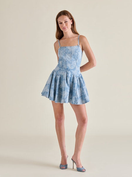 Steve Madden | Frencesca Dress in Mixed Indigo