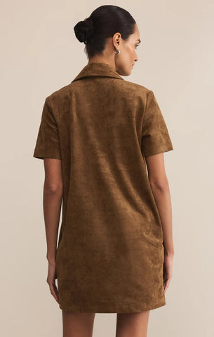 Z-Supply | Kellie Faux Suede Mini Dress