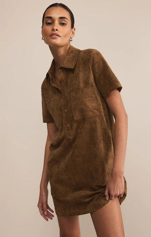 Z-Supply | Kellie Faux Suede Mini Dress
