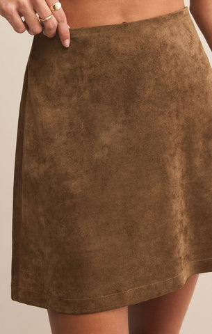 Z-Supply | Cierra Faux Suede Mini Skirt