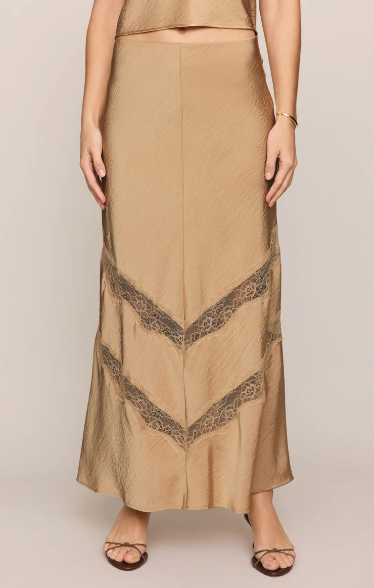 Z supply | Kori Lace Inset Skirt