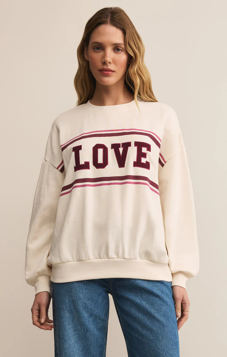 Z-Supply | Oversized Love Sweatshirt