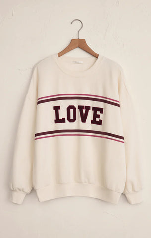 Z-Supply | Oversized Love Sweatshirt