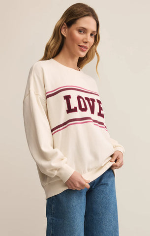 Z-Supply | Oversized Love Sweatshirt