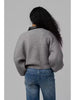 Blank Nyc | Sweater Bomber Jacket in Powerplay