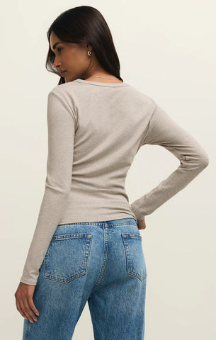 Z-Supply | Second Skin Crew Long Sleeve Top