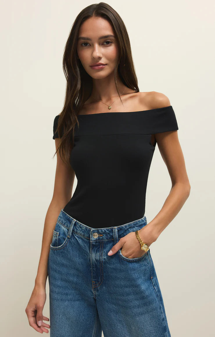 Z-Supply | Second Skin Off Shoulder Top