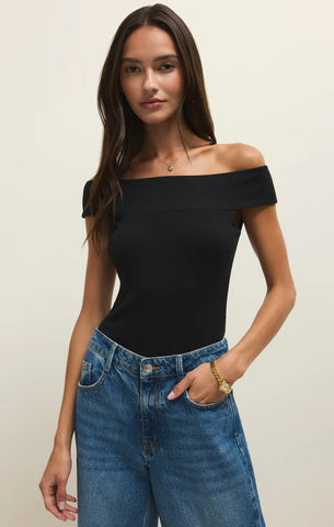 Z-Supply | Second Skin Off Shoulder Top