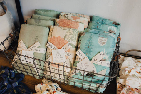 Duck Duck Goose Muslin Swaddle