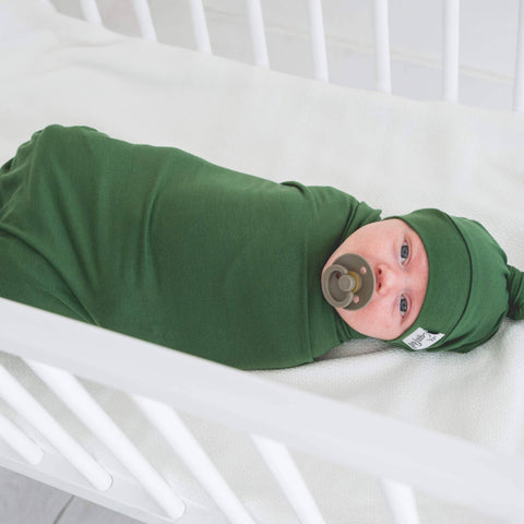 Knit Swaddle Blanket - Alder