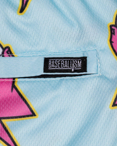 Baseballism | Electric Arms Diamond Air Mesh Shorts