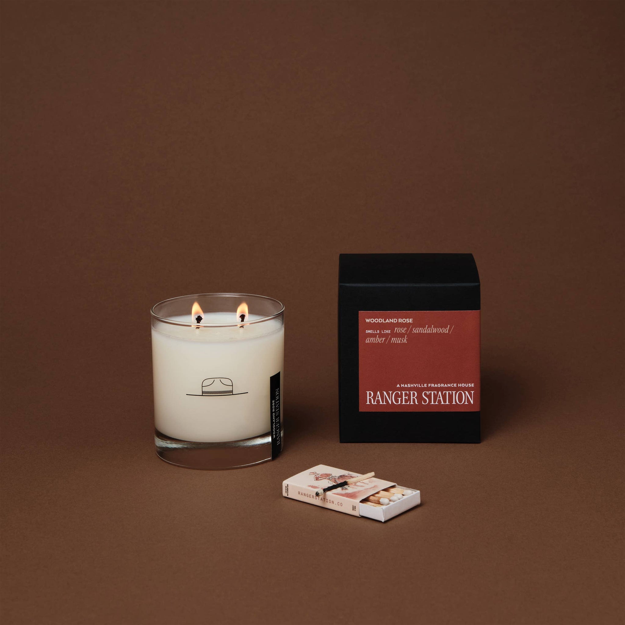 WOODLAND ROSE CANDLE