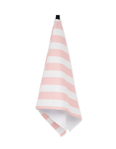Geometry | Summer Bold Pink Tea Towel