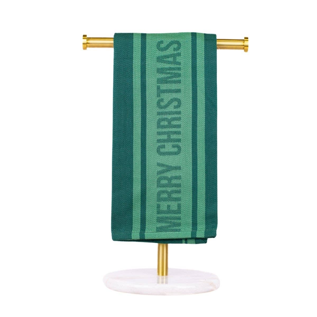 Merry Christmas Jacquard Hand Towel