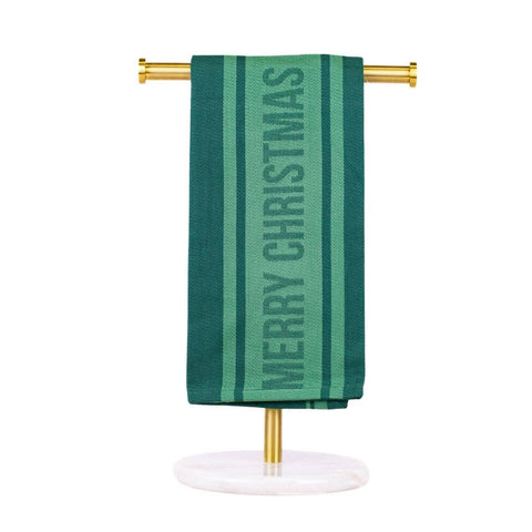 Merry Christmas Jacquard Hand Towel