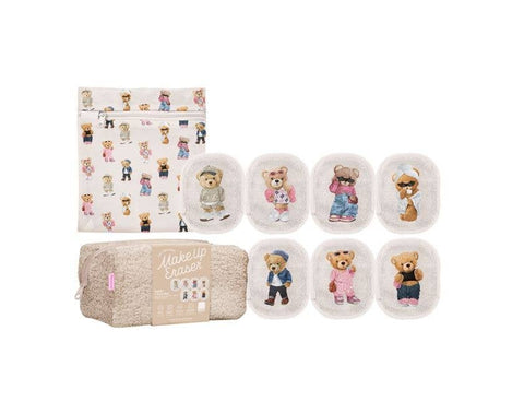 Teddy Bear Gift Set & Cosmetic Bag