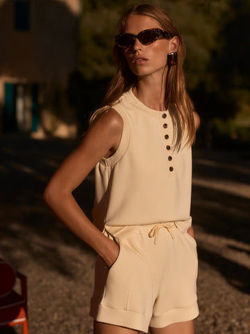 Varley | Marla Button Placket Tank