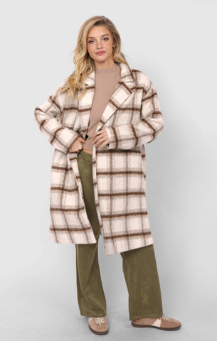 Emily Long Open Front Coat