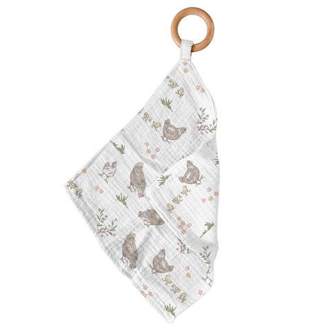 NC | Farm Chickens Bamboo Newcastle Teether